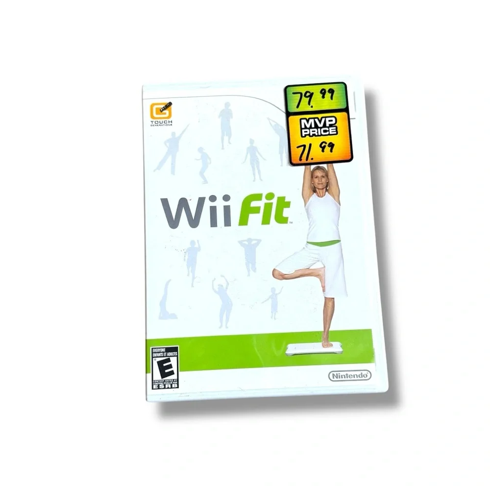 Wii Fit Nintendo Wii Video Game w/ Booklet Tested & Works